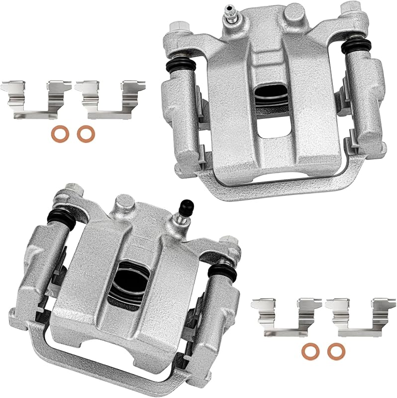 Pinças de freio a disco traseiras cciyu com suporte para Nissan 350Z, Murano, Quest e INFINITI G35 – Par