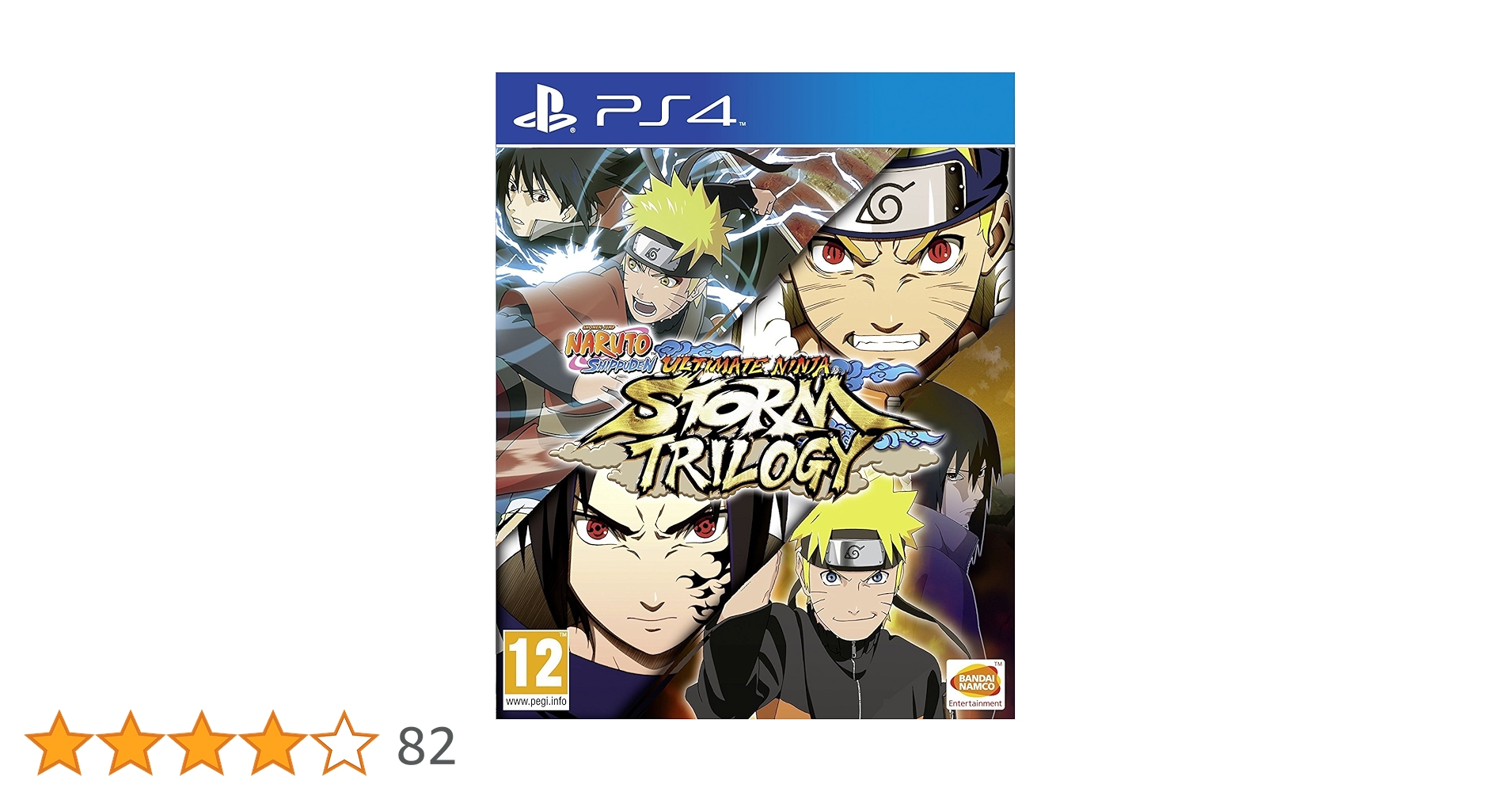 Amazon | Naruto Shippuden Ultimate Ninja Storm Trilogy PS4