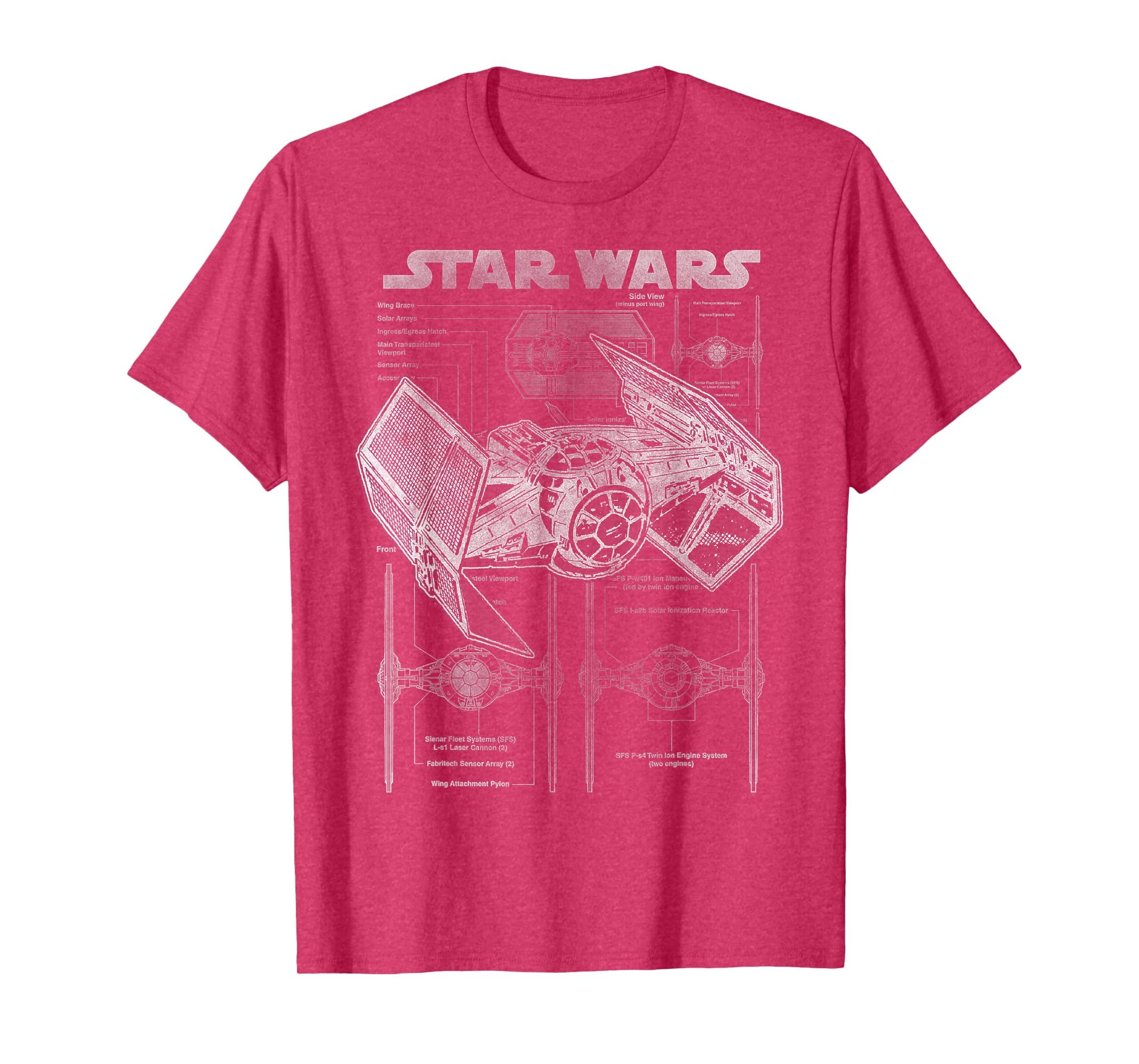 Young Men's Tie Fighter T-Shirt, Red
