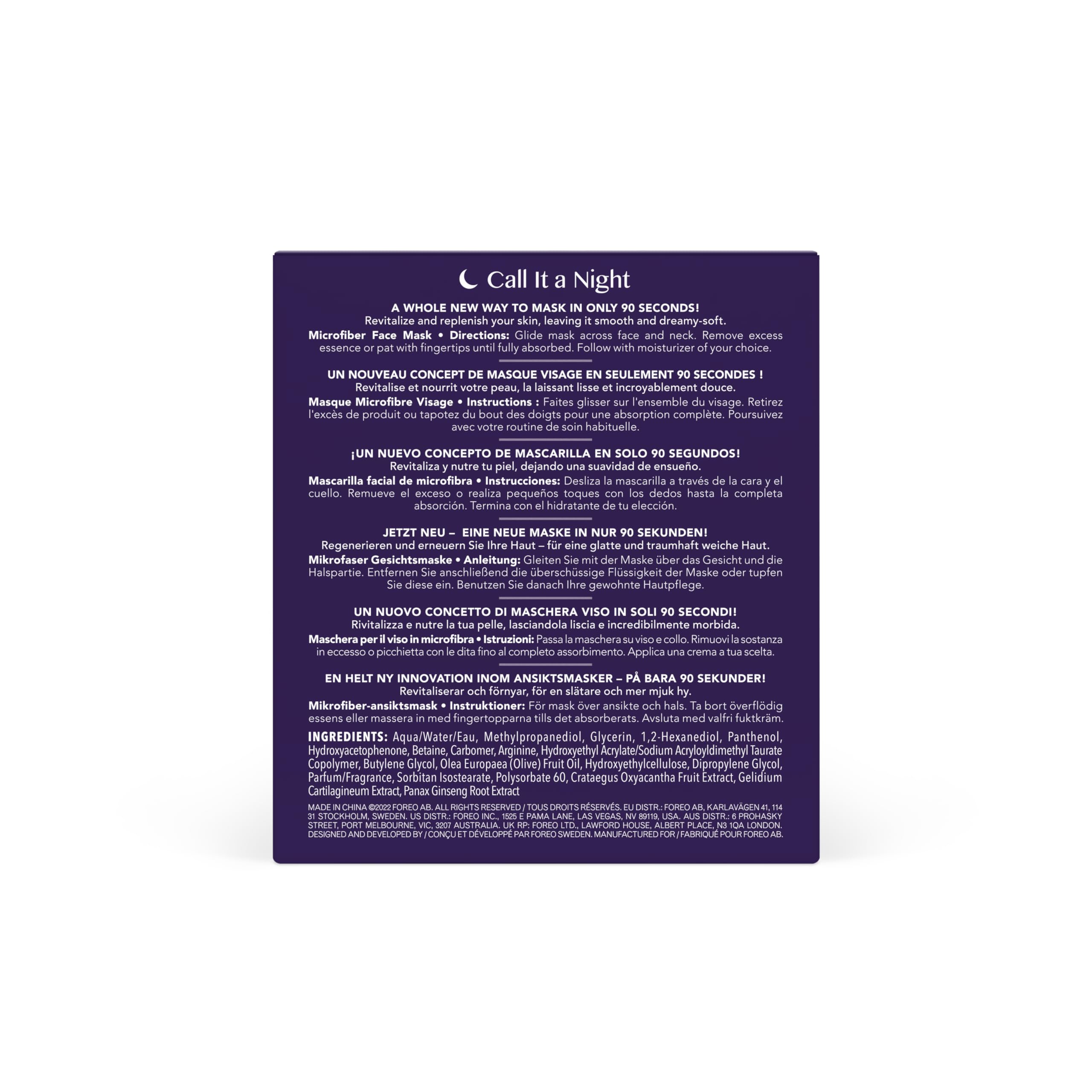 FOREO Hyper Hydra UFO 3 Bundle - Face Moisturiser Device + 14 UFO Activated Masks + Hydrating Night Mask, 0.5 oz - Red Light Treatment, Thermo & Cryo Treatment - Skin Care - Fuchsia