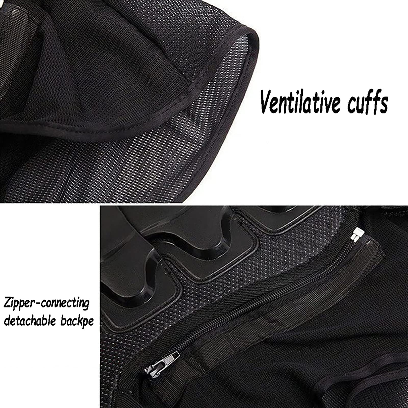 Gilet protettivo per moto da cross, motocross, sci, snowboard, taglia adulto