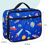 Vista 3 de Wildkin- Lonchera aislada para niños y niñas, tamaño perfecto para empaquetar aperitivos calientes o fríos para la escuela y los viajes, los Out of