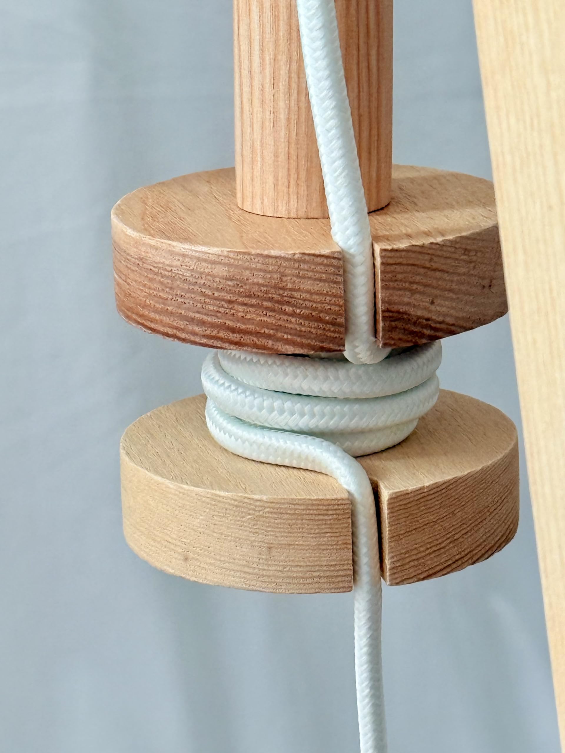 IKEA Stehlampe LAUTERS Holz, Esche/weiß, LED, skandinavisch, für Wohnzimmer