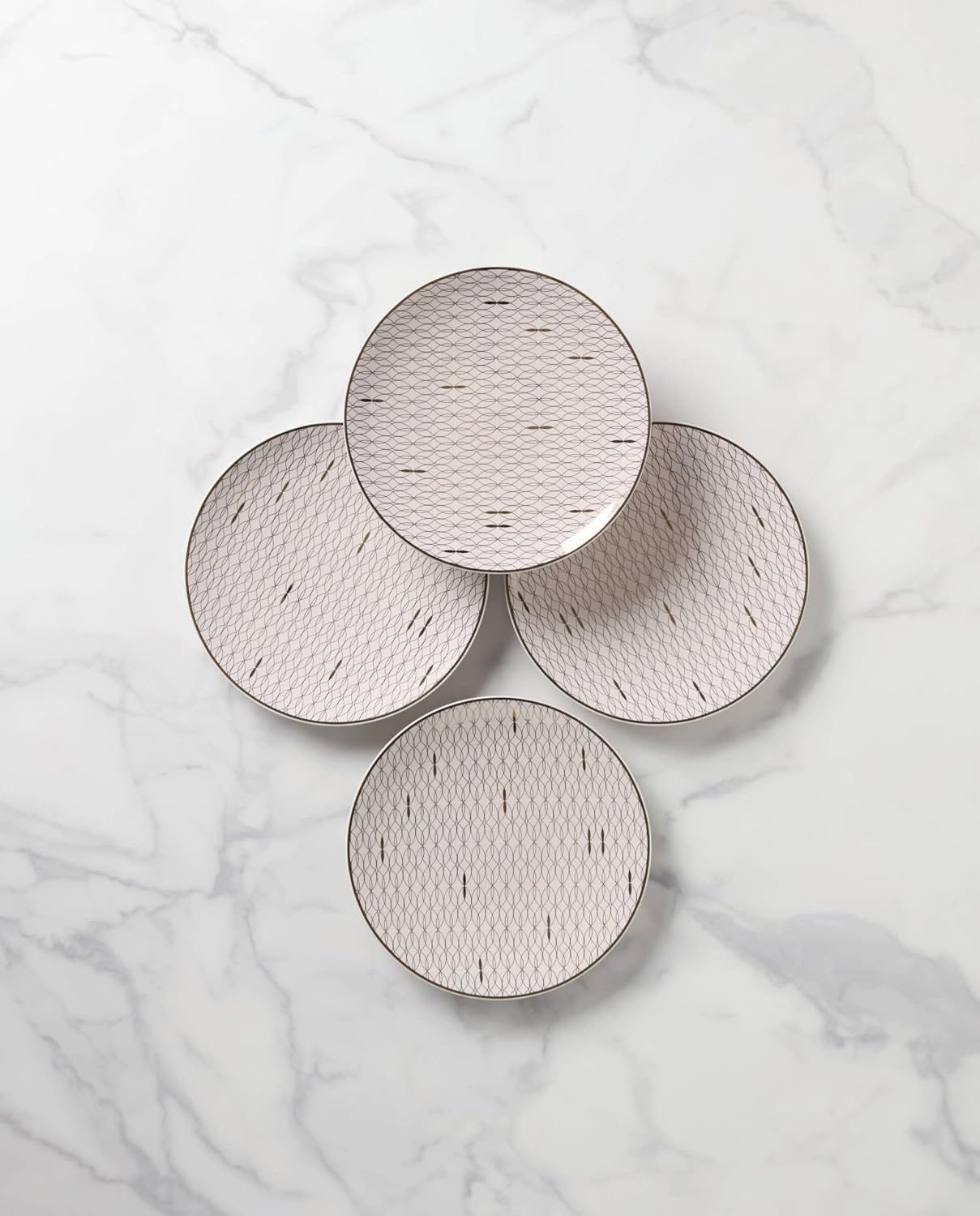Lenox 897313 Trianna Salad Plates, Set of 4