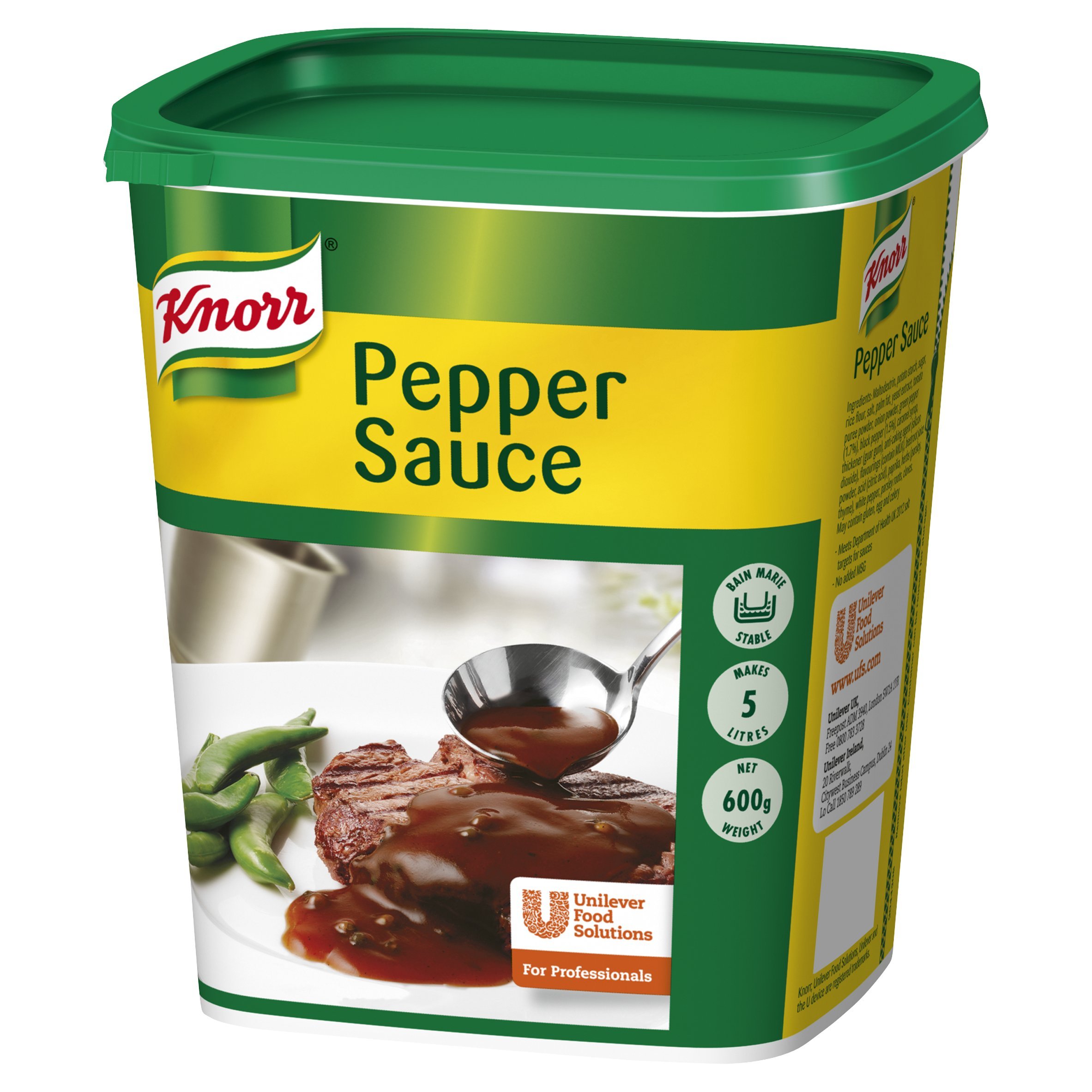 Knorr Pepper Sauce Mix, 600g (Makes 5L) 15116905