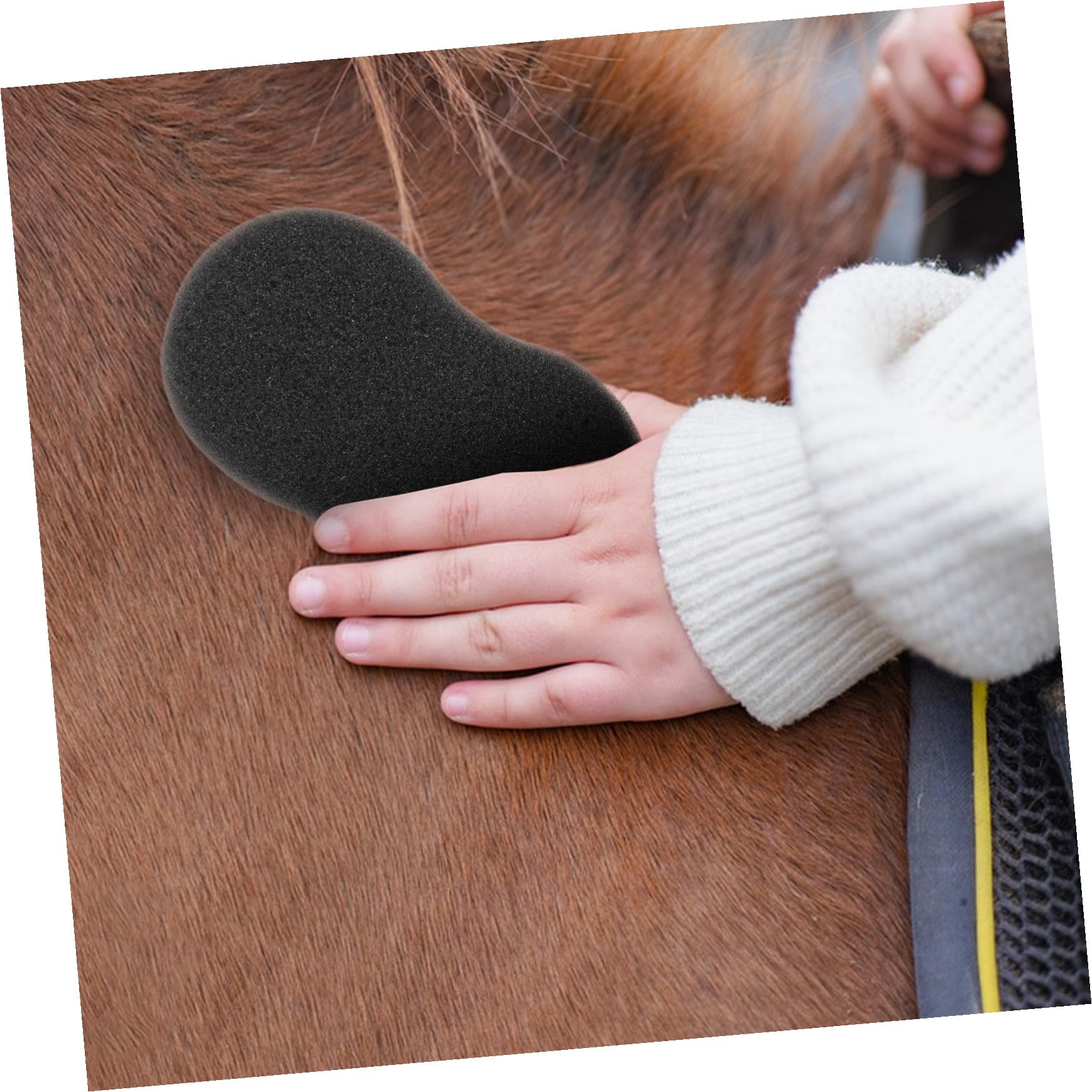Artibetter Esponjas de Limpieza para Caballos Grandes Suaves Absorbentes 20x11 Cm para Baño y Aseo Diario de Caballos Kit de Cuidado Equino