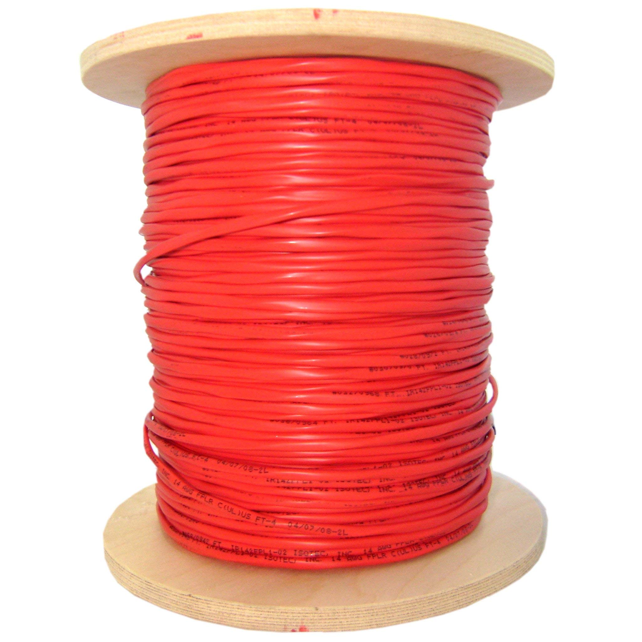 GOWOS6 Fiber Indoor Distribution Fiber Optic Cable, Multimode 62.5/125, Plenum Rated, Orange, Spool, 1000ft