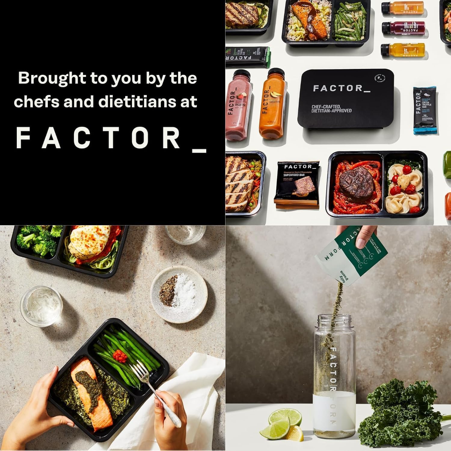 FACTOR FORM Daily Greens Superfood Powder | 5 Functional Blends for Gut Health | Energy & Immunity Support | Prebiotics, Probiotics, Adaptogens| 30 Packets | Citrus Flavor - Image 4