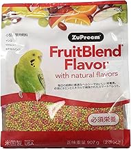 ZuPreem Fruit Blend S Sekisei Parakeet (Small Parakito), 32.0 oz (907 g) (Japanese Version), Fruit x 1