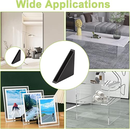 Miniatura 6 de Protector de esquina triangular, 40 unidades, protector de esquina de vidrio de plástico, protector de esquina de vidrio, protectores de esquina