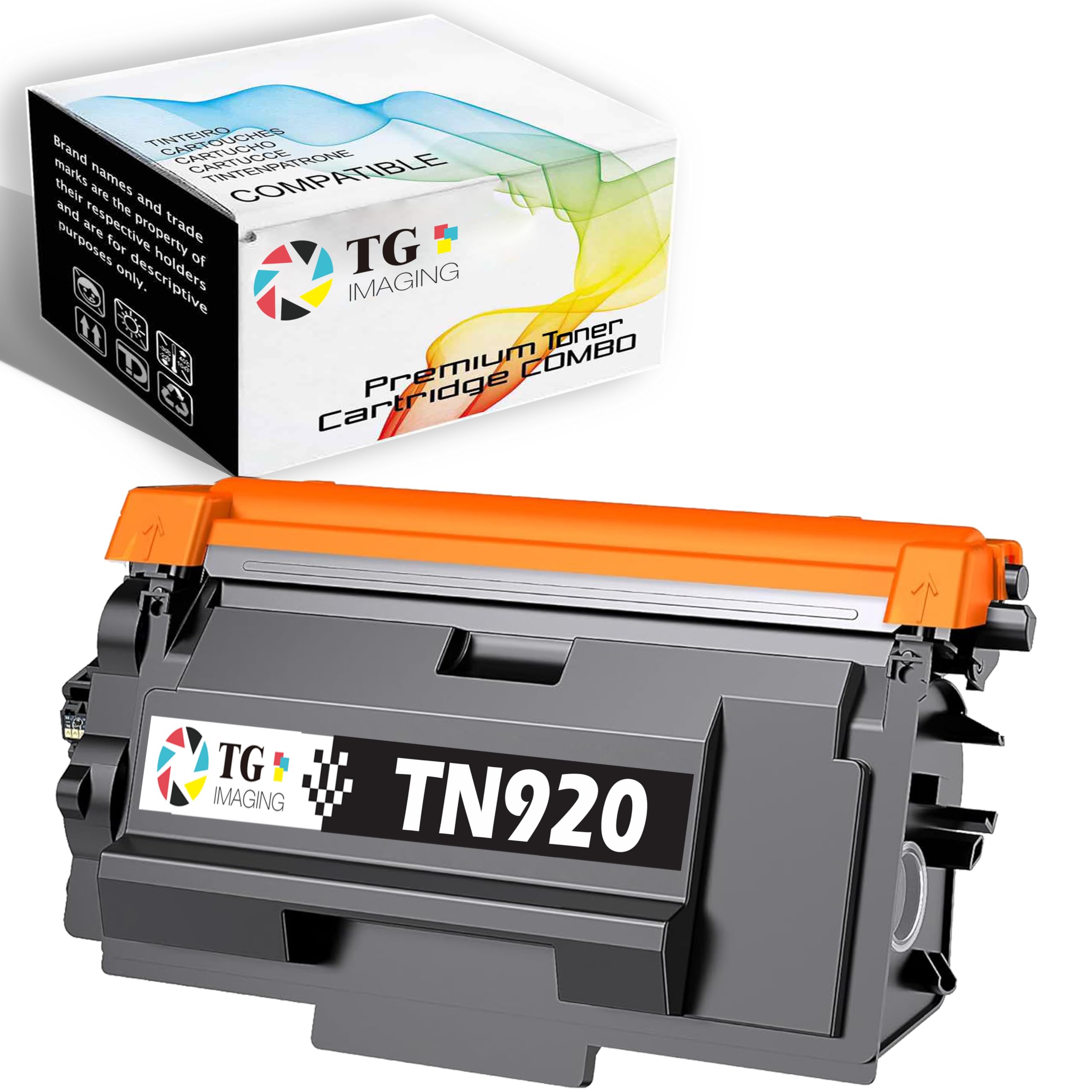 TN920XL TN920XXL Compatible Replacement for Brother TN920 Toner Cartridge TN920V Work with HL-L5210DN HL-L5210DW HL-L5210DWT HL-L5215DW HL-L6210DW