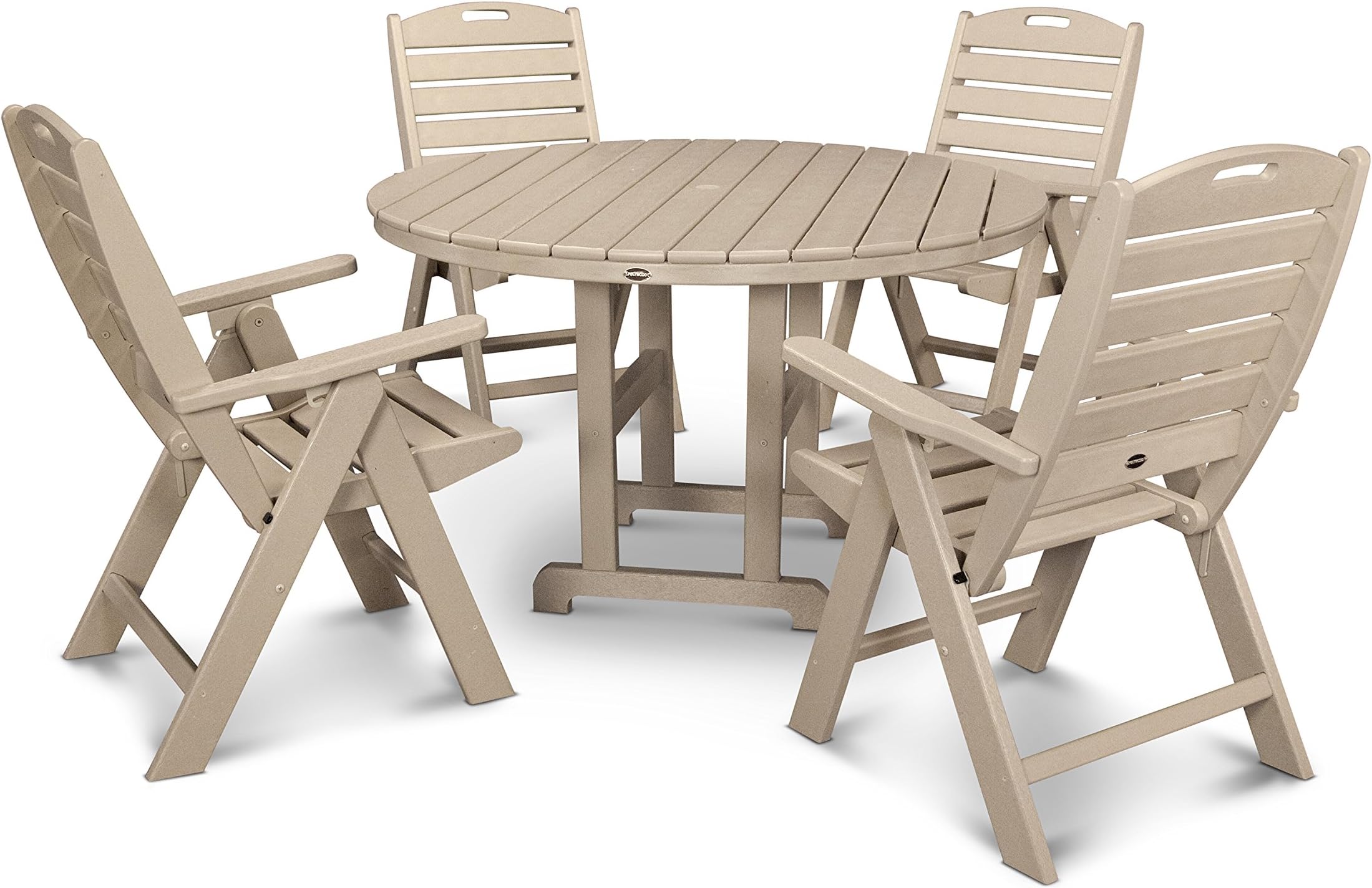 POLYWOOD® Nautical Dining Set, Sand Everything Else