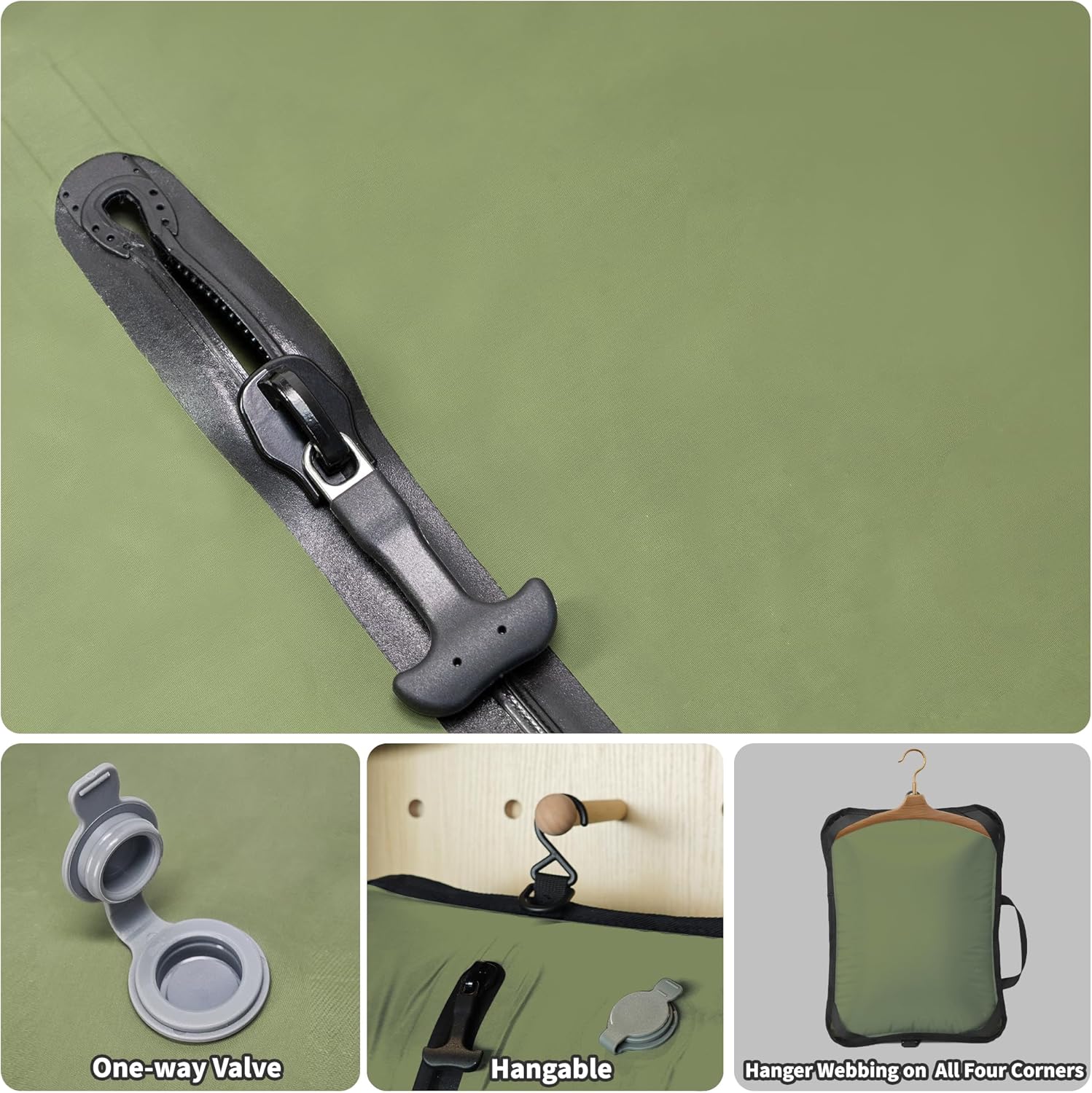 Vacuum Bags for Travel, Professional IP67 Reusable Vacuum Compression Bags for Travel Suitcases and Backpack, Durable Space Saver Bag (2 PACK, No Pump) - Image 6