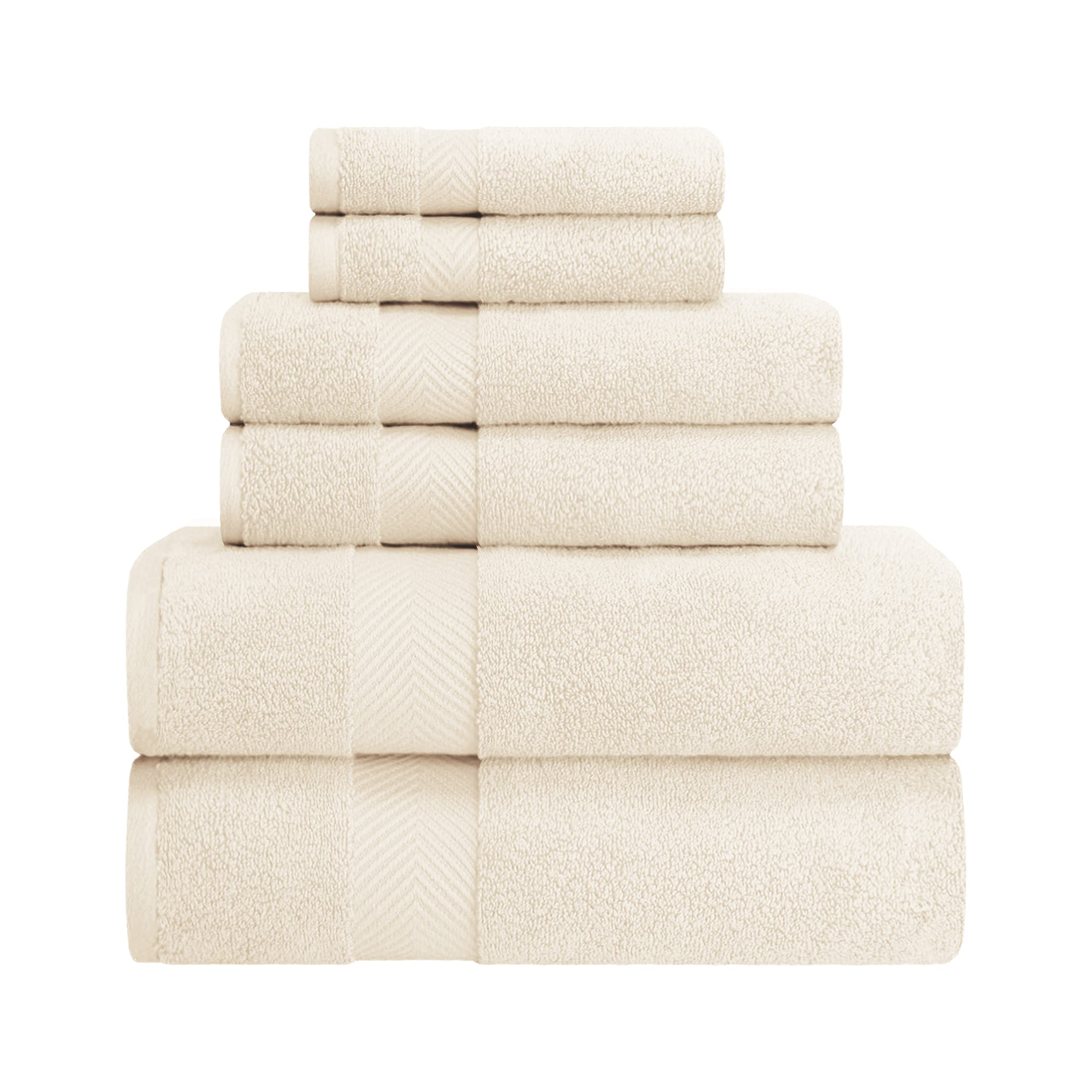 Amazon.com: Zero-Twist Towel Collection, Luxurious Cotton