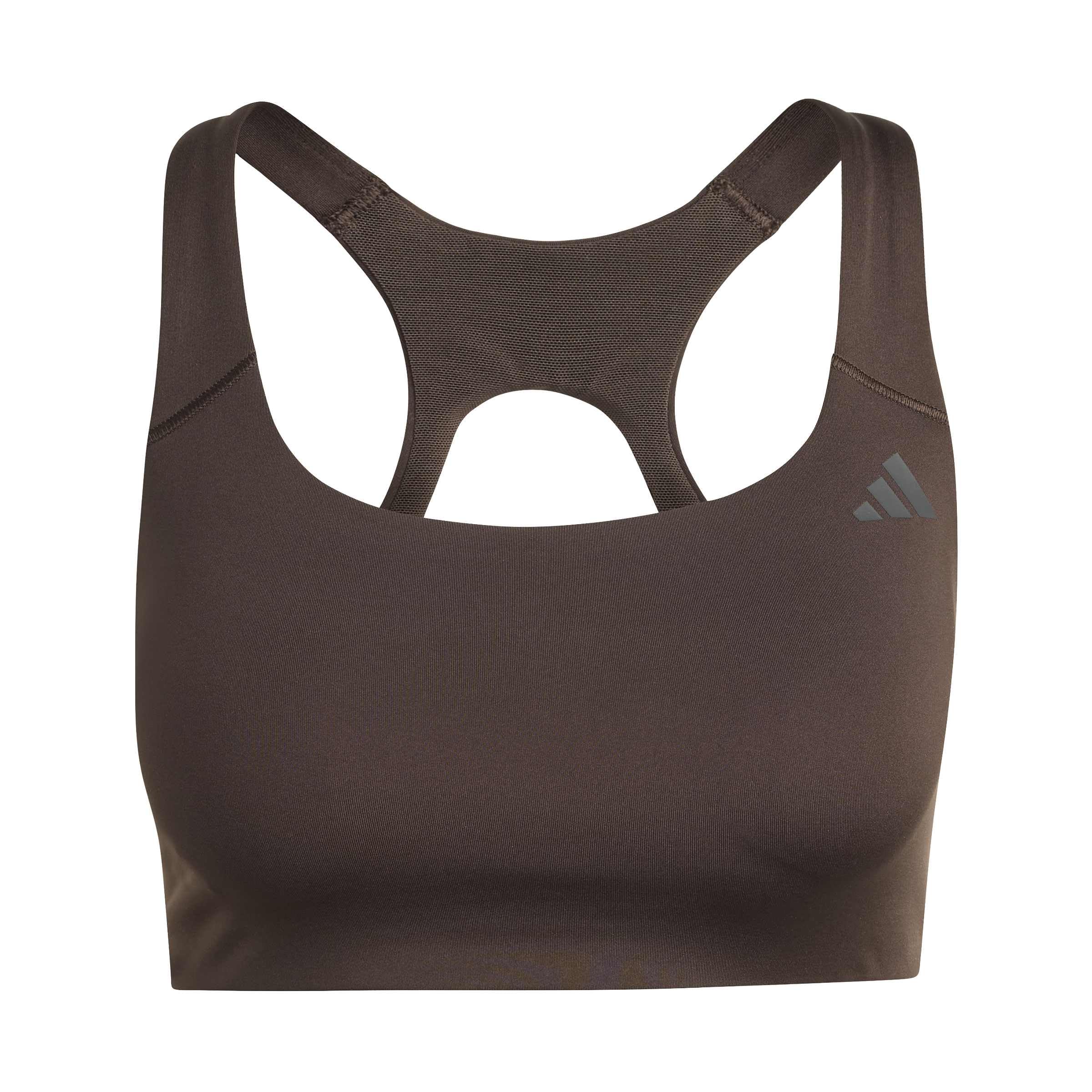 adidas Women's Optime Workout Medium Support Bra, Aurora Coffee, XL