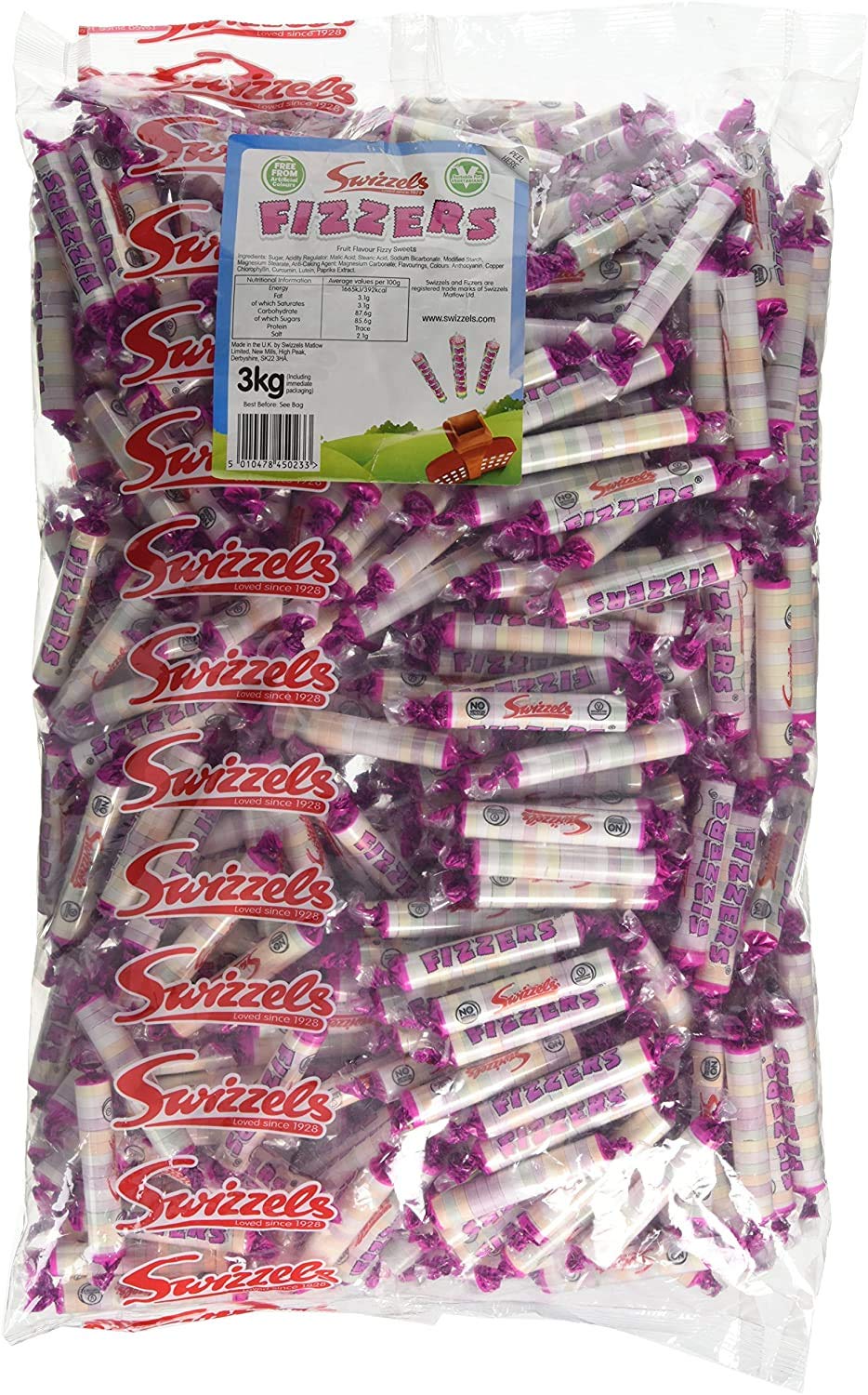 3 x Original Fizzers Sweets (1 x 3 kg)