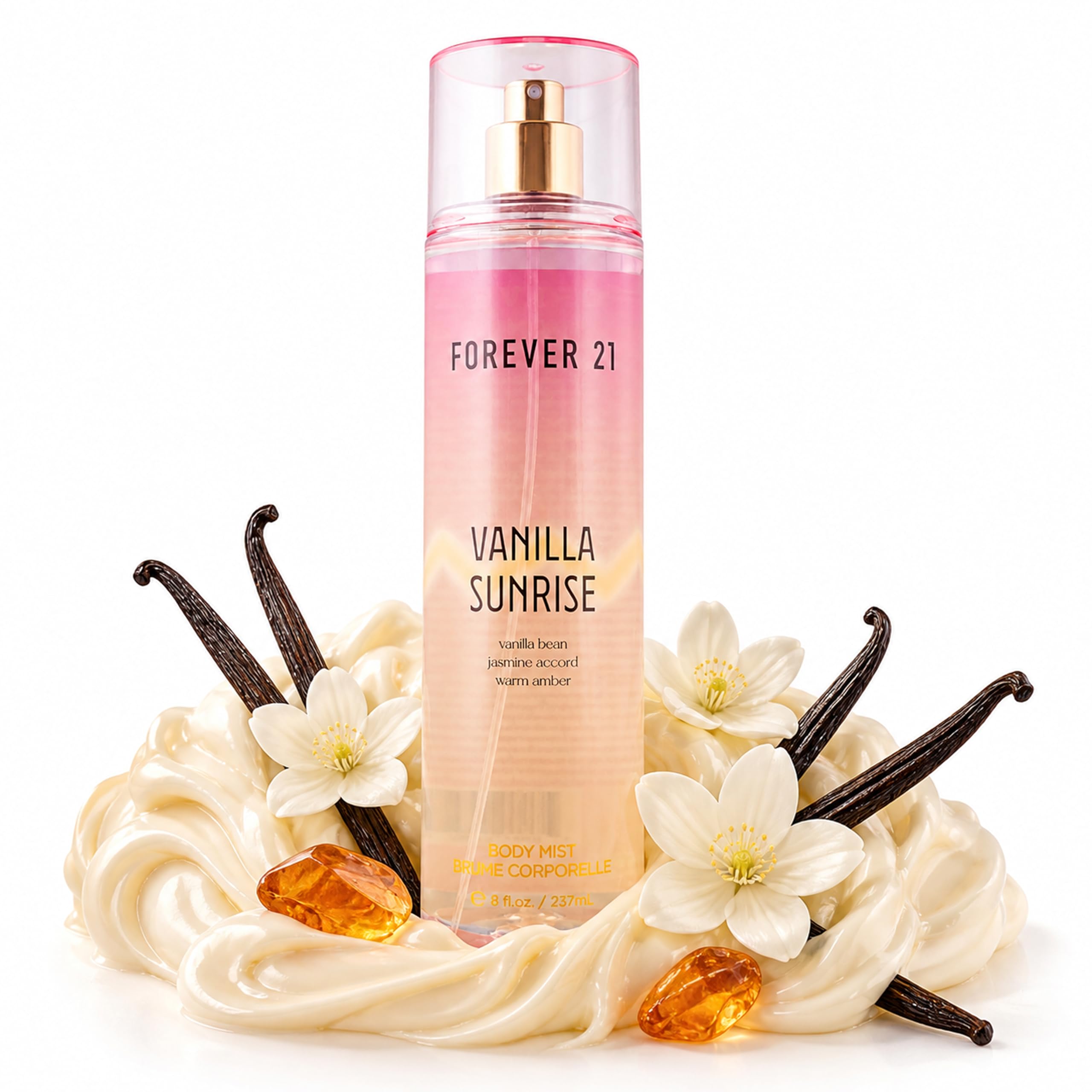 Amazon.com: Forever 21 Vanilla Sunrise Body Mist, 8 fl oz
