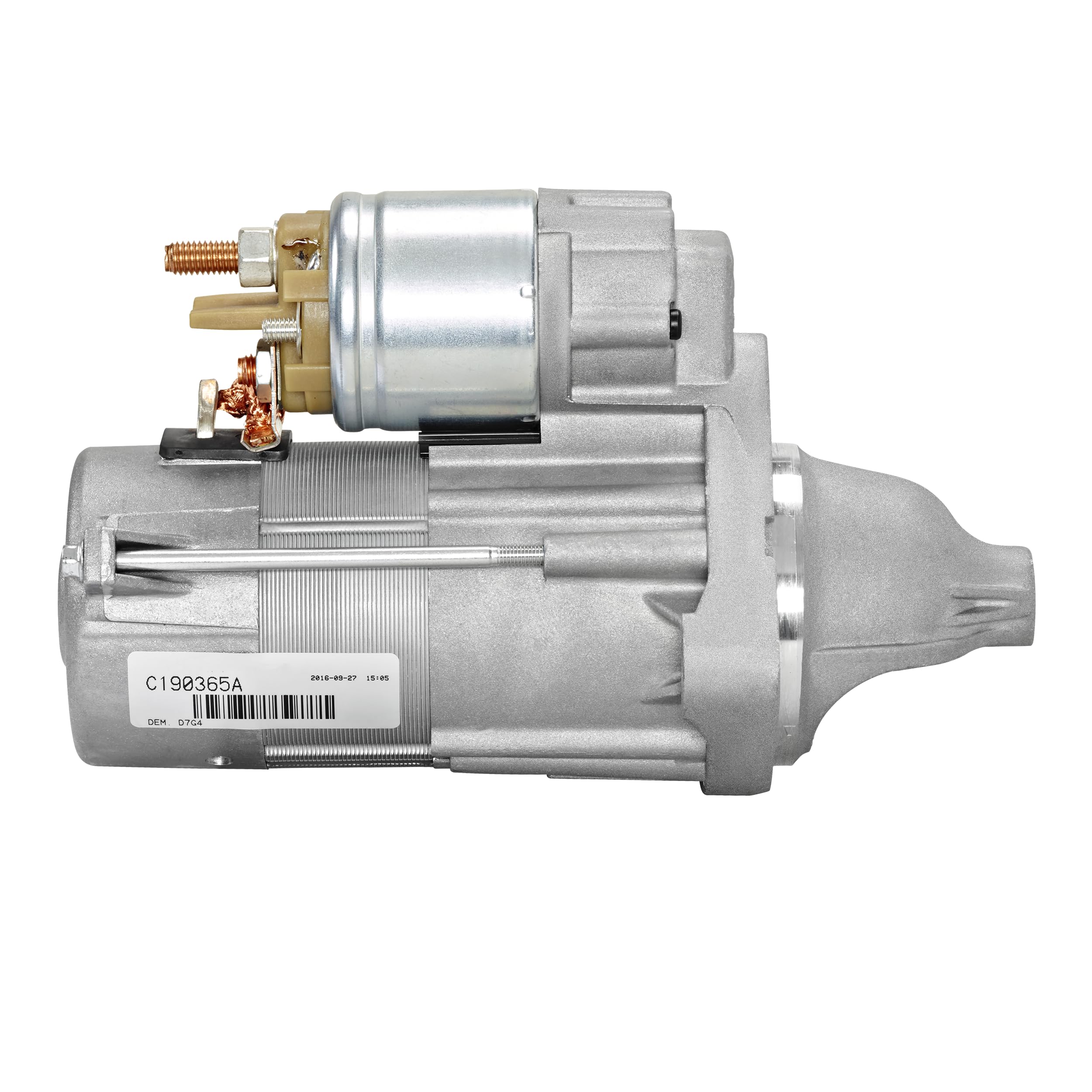 VALEO-438151-Motor de arranque- Potencia nominal: 1,6 kW - Stop & Start: NO - Número de dientes: 10 dientes - Tensión: 12 V - Sentido de rotación: CLOCKWISE