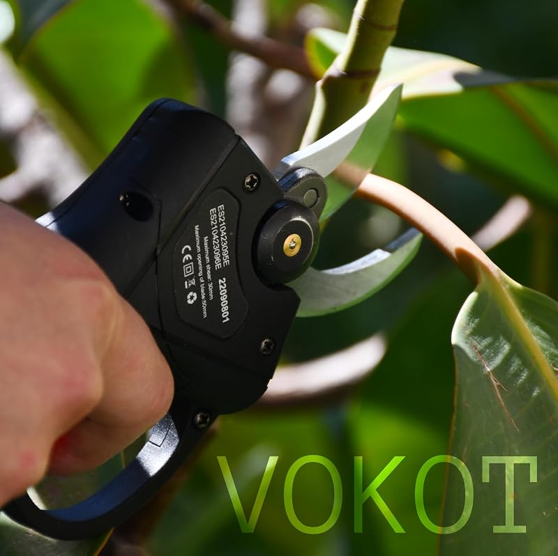VOKOT P1 Elektromos Ágvágó 48V 30mm Pengével 2 Akkumulátorral