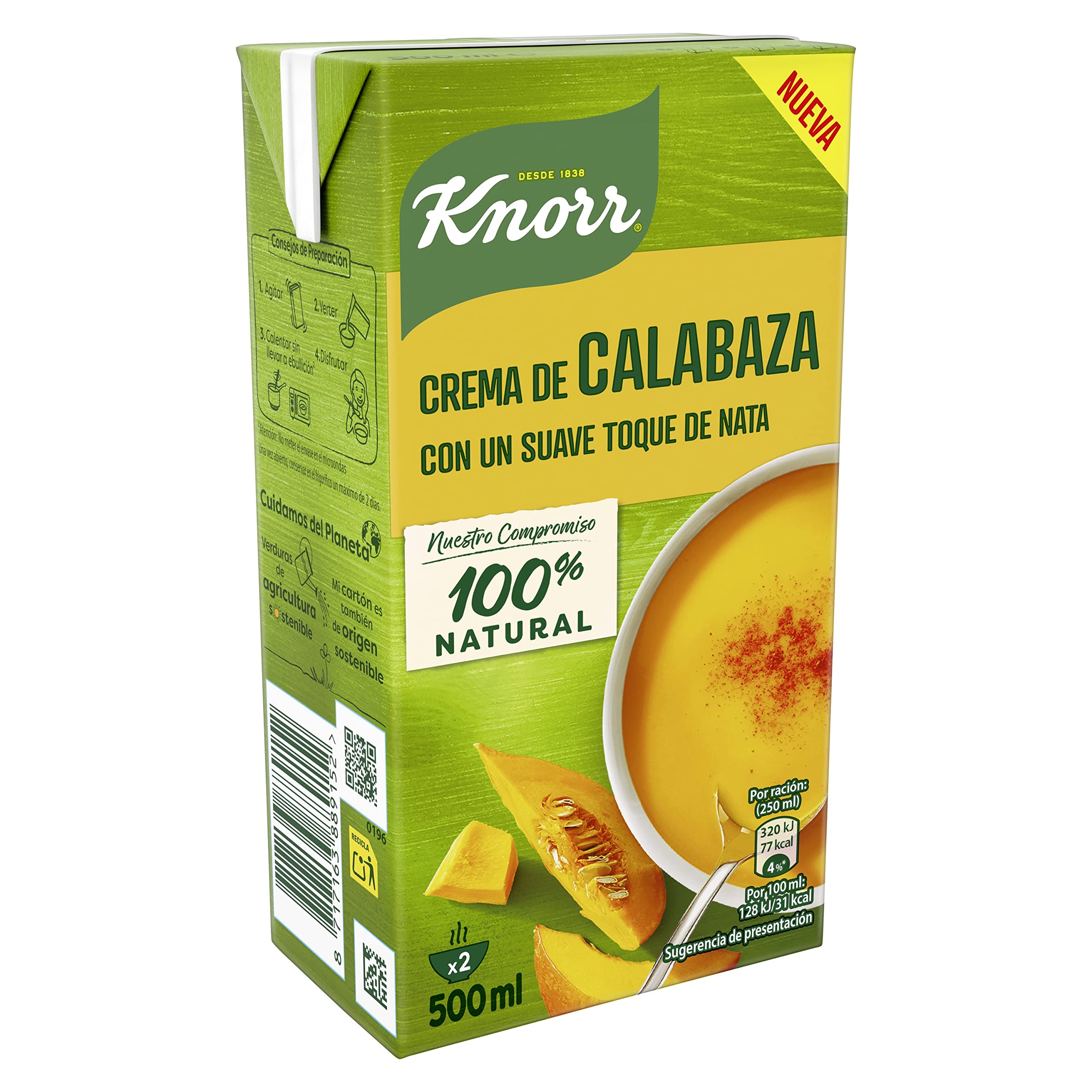 Knorr Crema de Calabaza 500ml