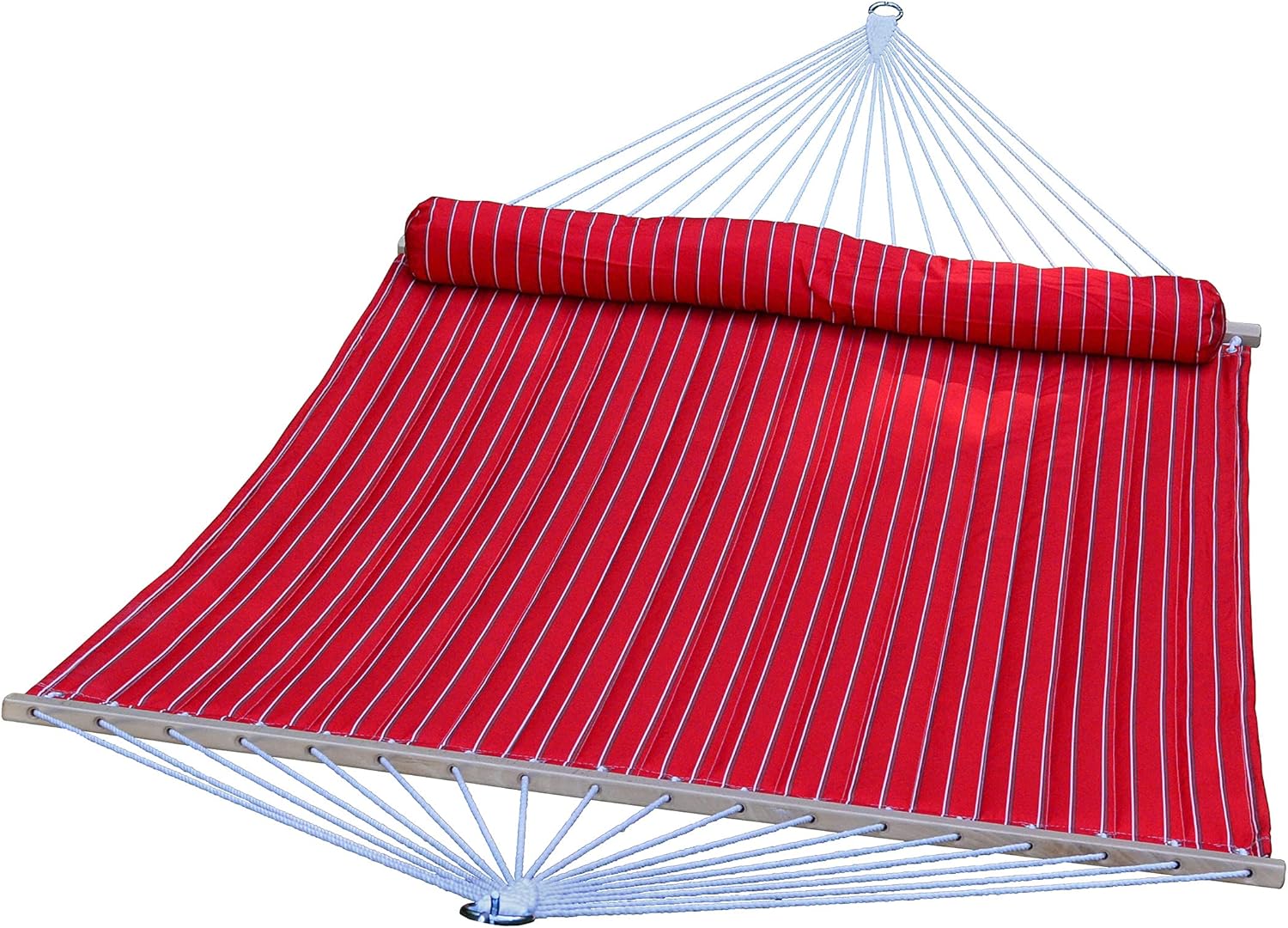 Quilted Hammock with Matching Pillow - 13 Feet in Length 500 lbs. Weight Capacity