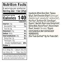 Vista 2 de Cascadian Farm Barras de Granola Masticables Orgánicas con Chispas de Chocolate, 6 Barras, 7.4 oz