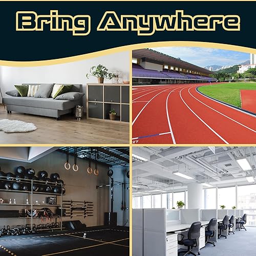 Miniatura 8 de FitNation Rodillo de espuma Rodillo muscular de espuma de alta densidad Rodillos de espuma texturizada para masaje muscular, estiramiento,