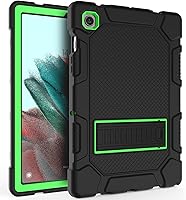 Vista 14 de Rantice Funda para Galaxy Tab A8 con soporte, híbrida a prueba de golpes para tablet Samsung A8, 10.5 pulgadas (SM-X200/X205/X207), negro y azul