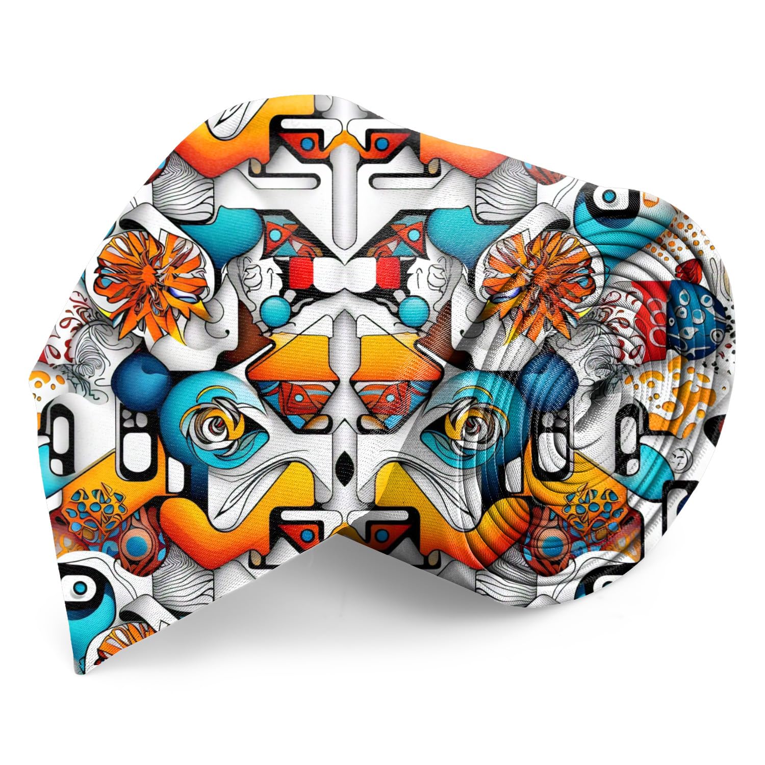 Vibrant Vision Printed Necktie for Men-image-41