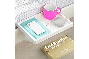 Bedside Shelf for Bunk Bed & Loft - Bedside Caddy & Storage...