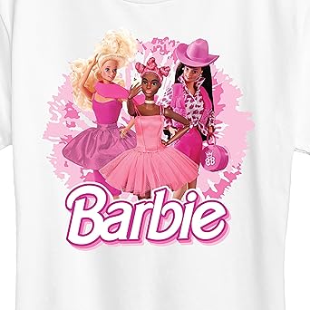 Barbie - Pink Doll Closeup - Women's Short Sleeve Graphic T