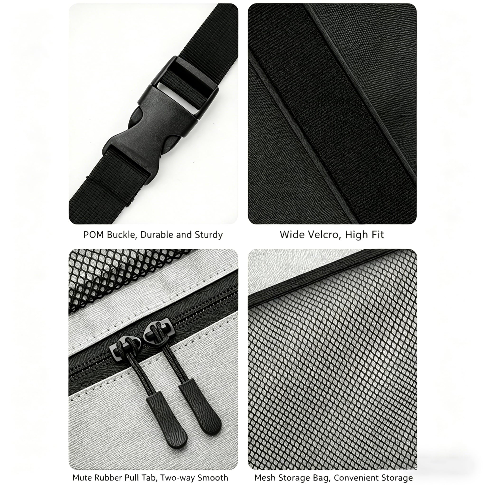 Kofferraum Organizer Auto Rücksitz für Opel Astra H 2004-2009 Astra H | Hängeorganizer Kofferraumtasche | Rücksitztasche Auto Aufbewahrung mit Netztasche | Ordnungssystem,Black