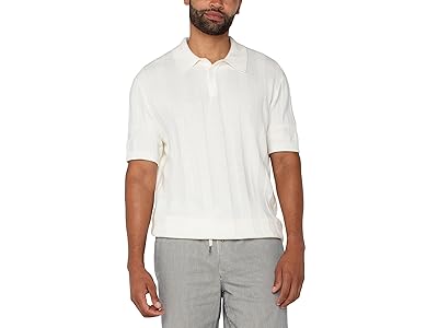 Liverpool Los Angeles Short Sleeve Sweater Knit Polo Men