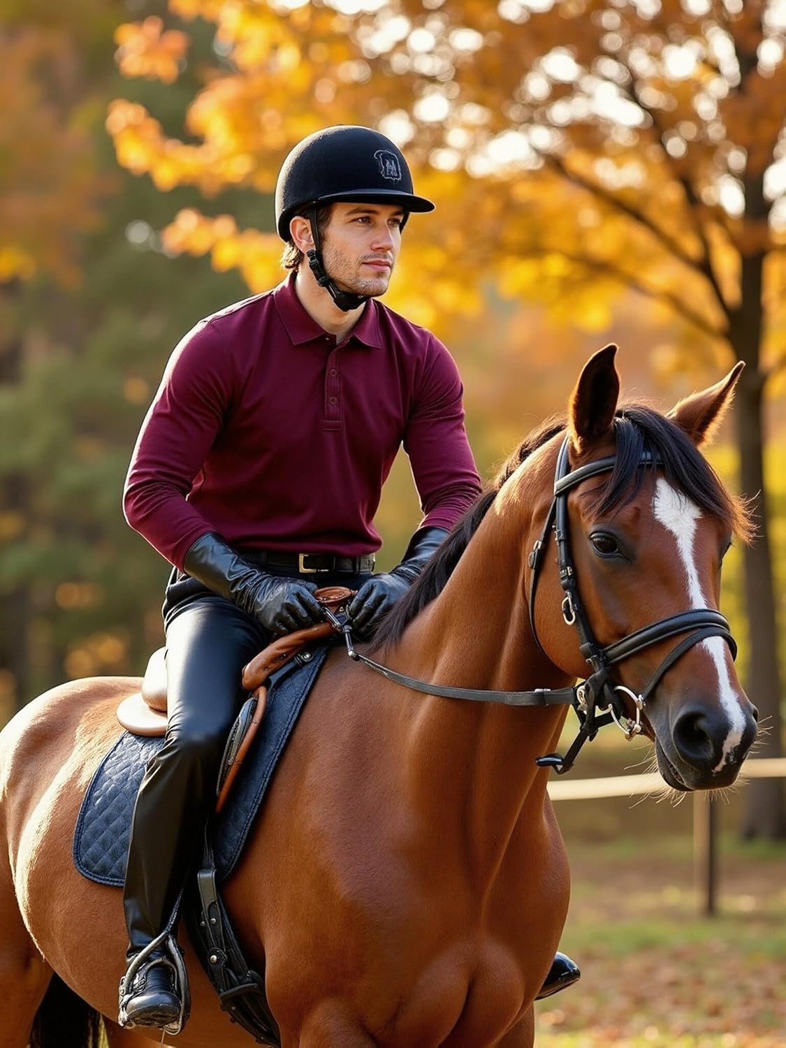 COOFANDY Men's Long Sleeve Polo Shirts Quick Dry Moisture Wicking Lightweight Golf Shirts Casual Collared Shirt - Image 7