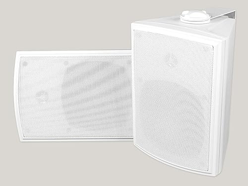 Miniatura 2 de Rockville Par HP5S-8 de 420W, altavoces de 13.3 cm (5.25 pulgadas) para cine en casa interior/exterior, 8 ohmios, resistente al agua IPX44