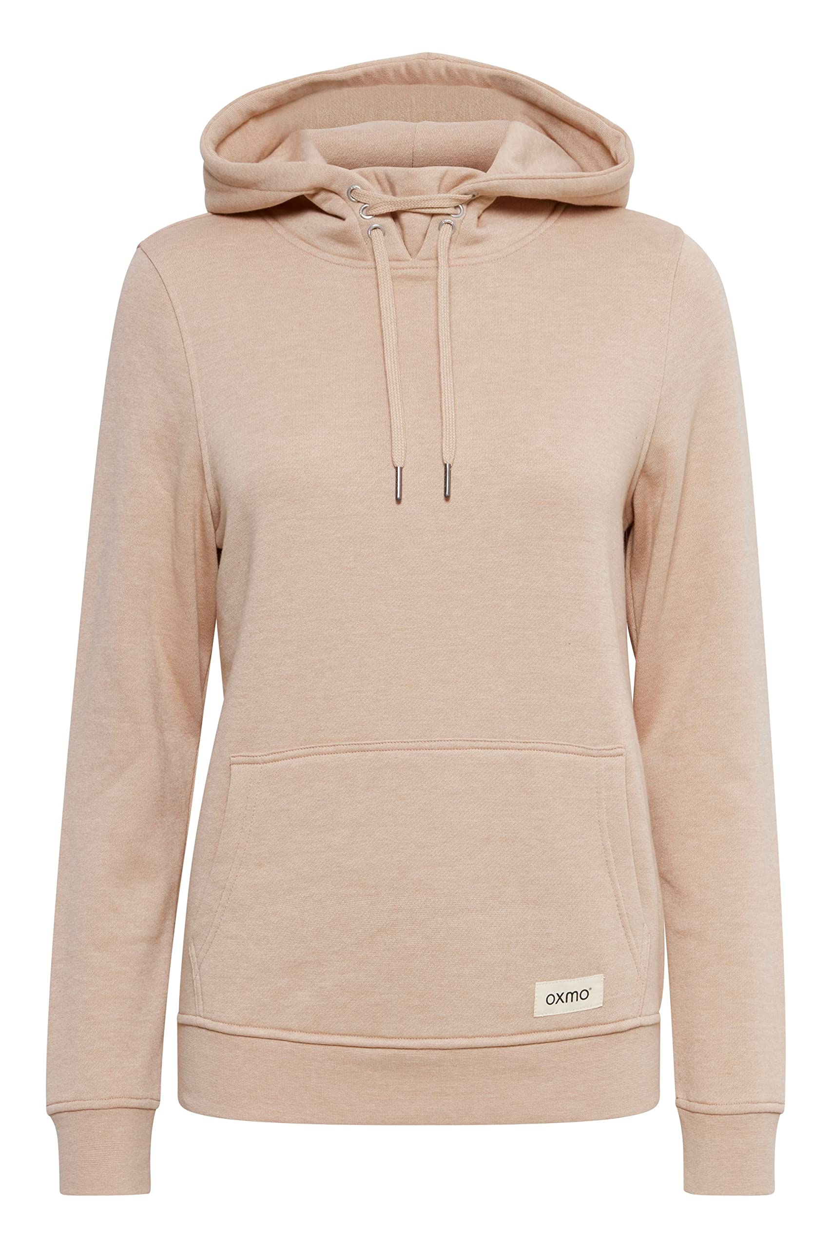 OXMO Kapuzenpullover Hoodie Mahogany Rose Melange Größe S