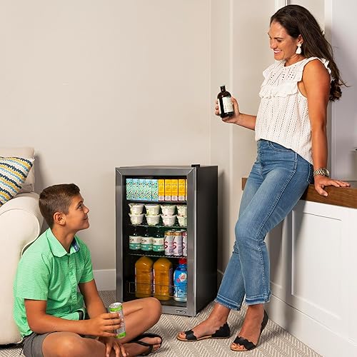Miniatura 10 de NewAir Refrigerador para 126 latas acero inoxidable diseño de edición limitada