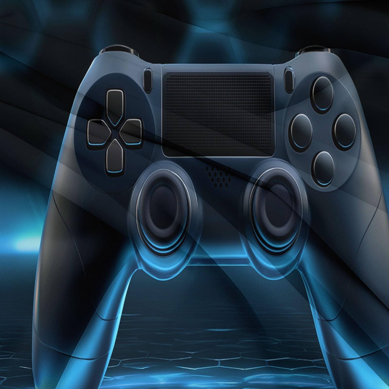 Funda Nórdica 3D Mando Juego Gaming Rejilla Hexagonal 200 x 200 cm - Negro Juego de Cama 3 Piezas para Cama 105 Microfibra Suave con Cierre de Cremallera, para Habitación Adolescente Niño