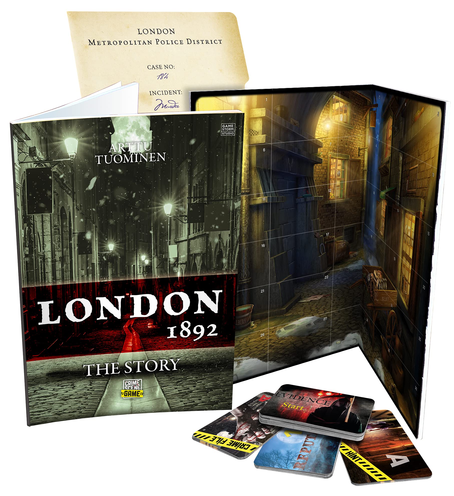Tactic Games Crime Scene London 1892, Multicolor, Small - Image 2