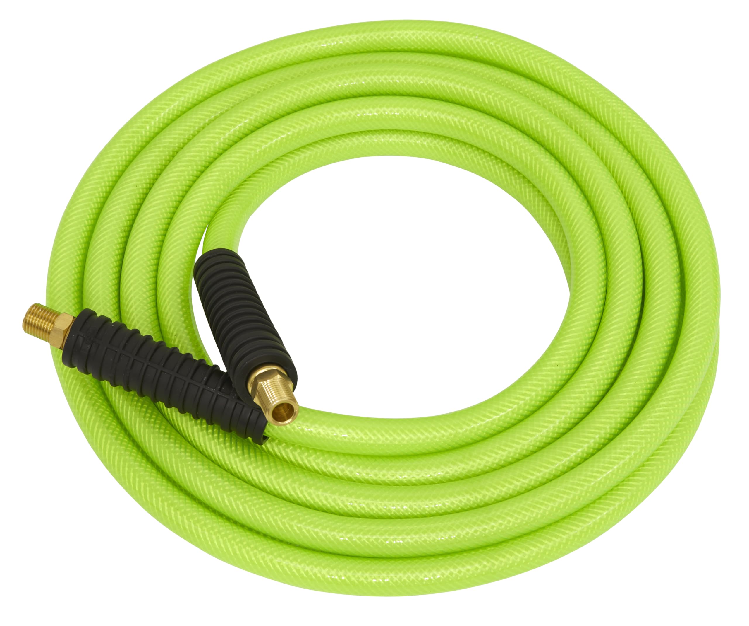 Air Hose High-Visibility 10M X Ø10mm With 1/4"Bsp Unions 5054511024548