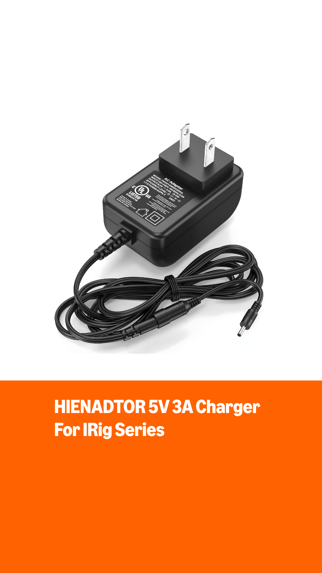 Amazon.com: HIENADTOR 5V 3A Charger Power Cord for IK Multimedia