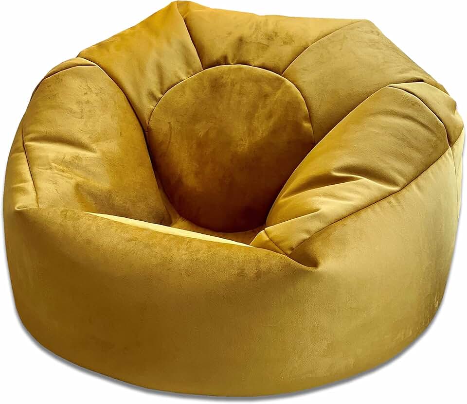 Amazon.co.uk mustard bean bag
