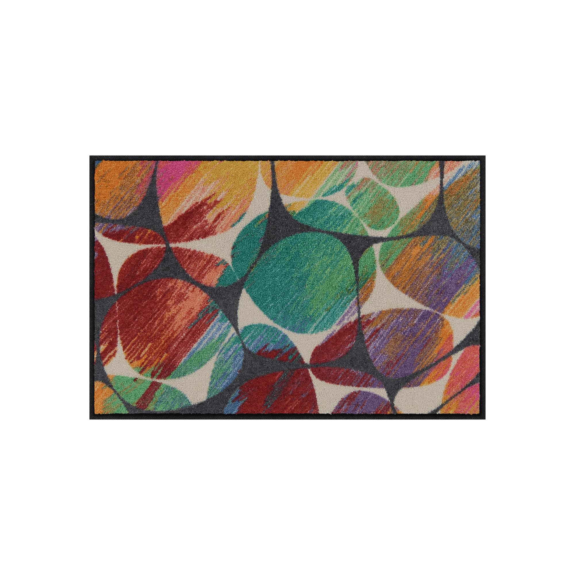 Salonloewe Stone Layers Paillasson coloré 050 x 075 cm pour intérieur et extérieur