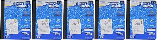 Miniatura 3 de Mead MEA09956 paquete de 5 cuadernos tipo diario para niños de jardín de infantes hasta 2° grado