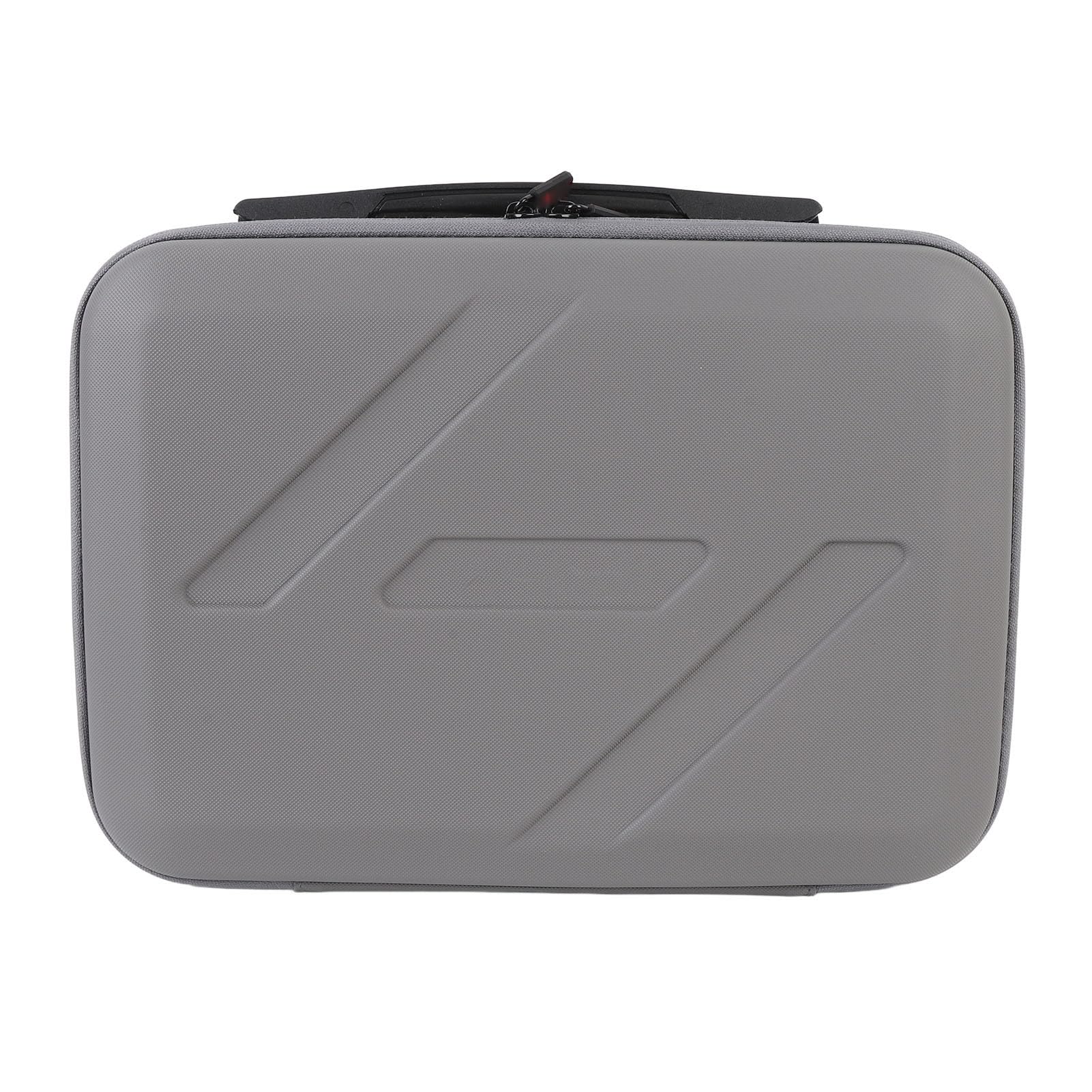 Jiawu Custodia per Drone in PU Antipioggia con Doppia Cerniera per Accessori Flip Drone, Borsa da Trasporto di Grande capacità per Esigenze di Stoccaggio Quotidiane