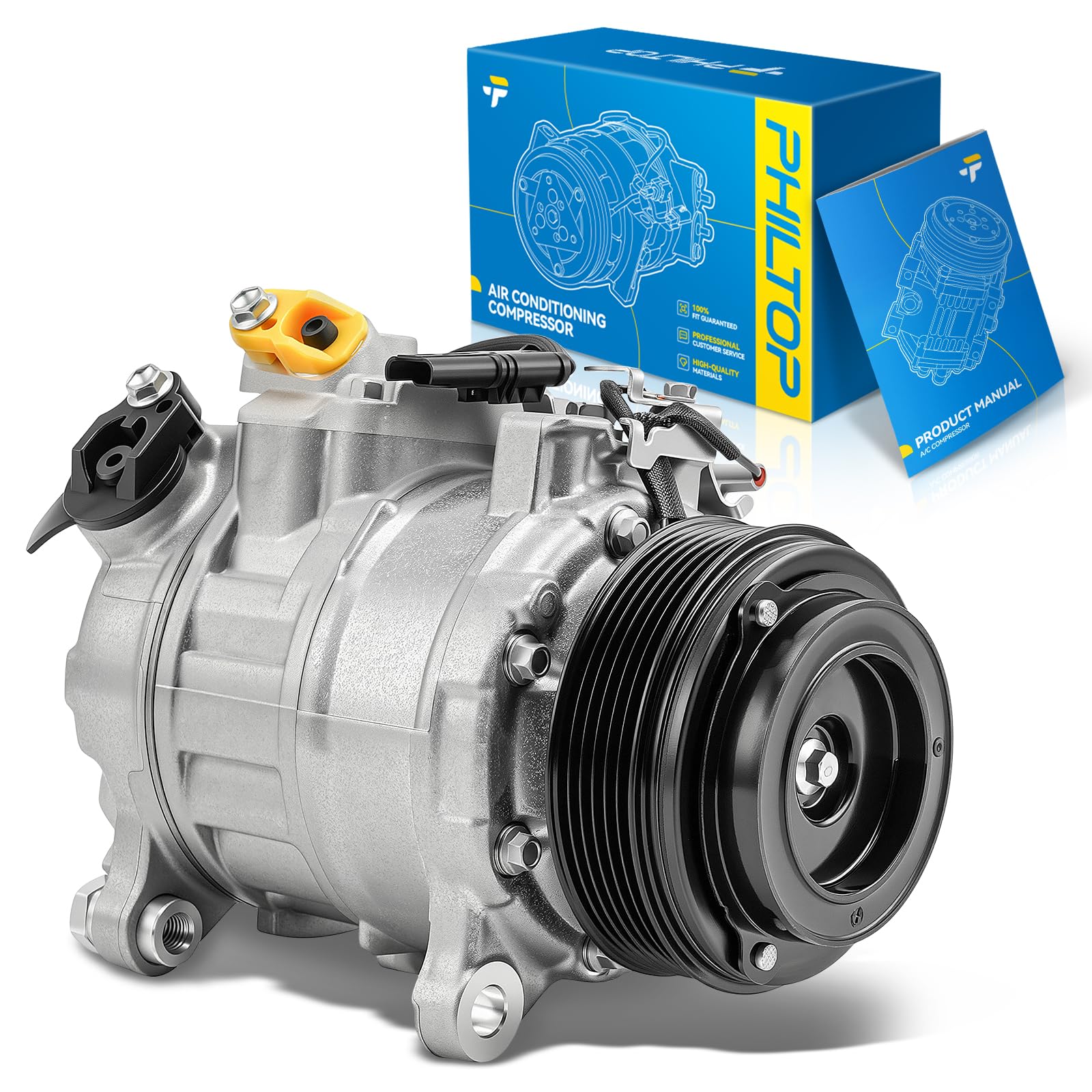PHILTOP NEW AC Compressor w/Clutch for 320i/320i xDrive 2013-2018
