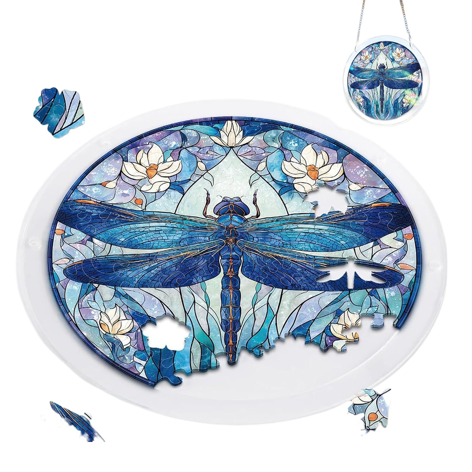 XuQiZZpp Creative Catcher Window Hanging Decoration Acrylic With Metal Chain Multiple Pattern Optional