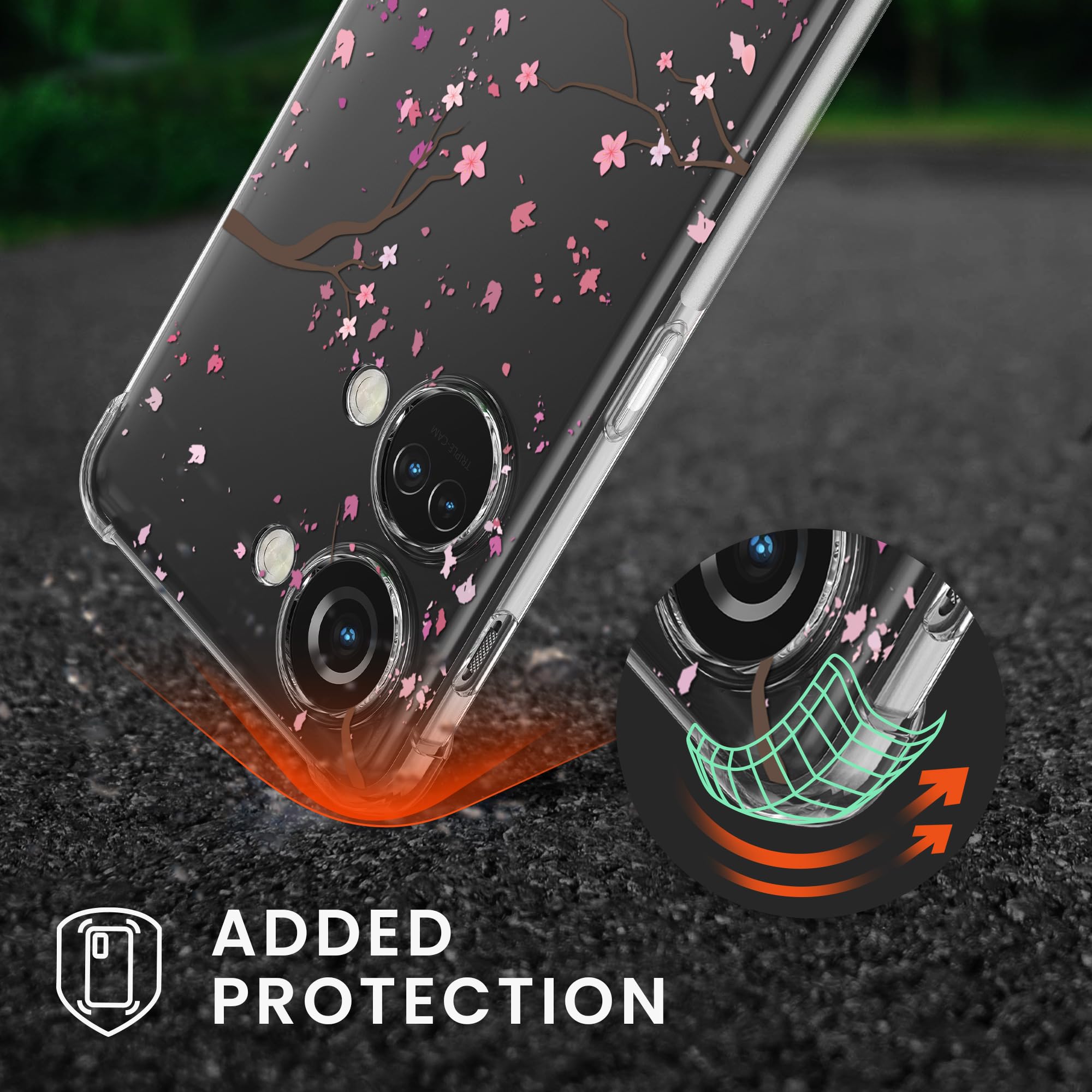 MBSLFY Cover Cordino per iPhone 16 Pro Max Custodia con tracolla,Regolabile Cellulare Girocollo Case con Collana TPU Corda Silicone,Blu navy