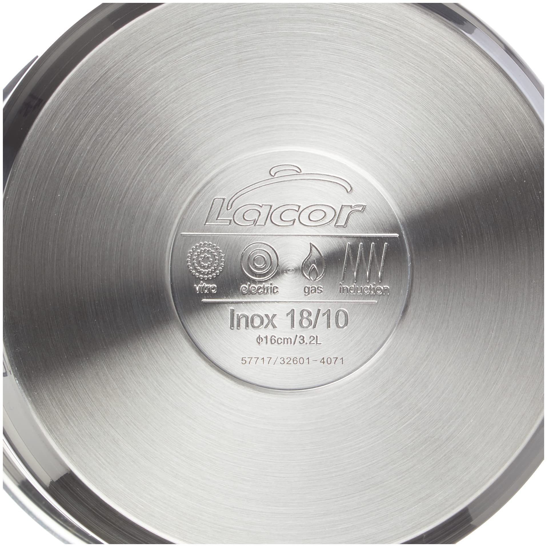 Pentolino bagno maria 16cm x 16cm Chef-Inox - Lacor 50717 Pentolino bagno maria 16cm x 16cm Chef-Inox - Lacor 50717