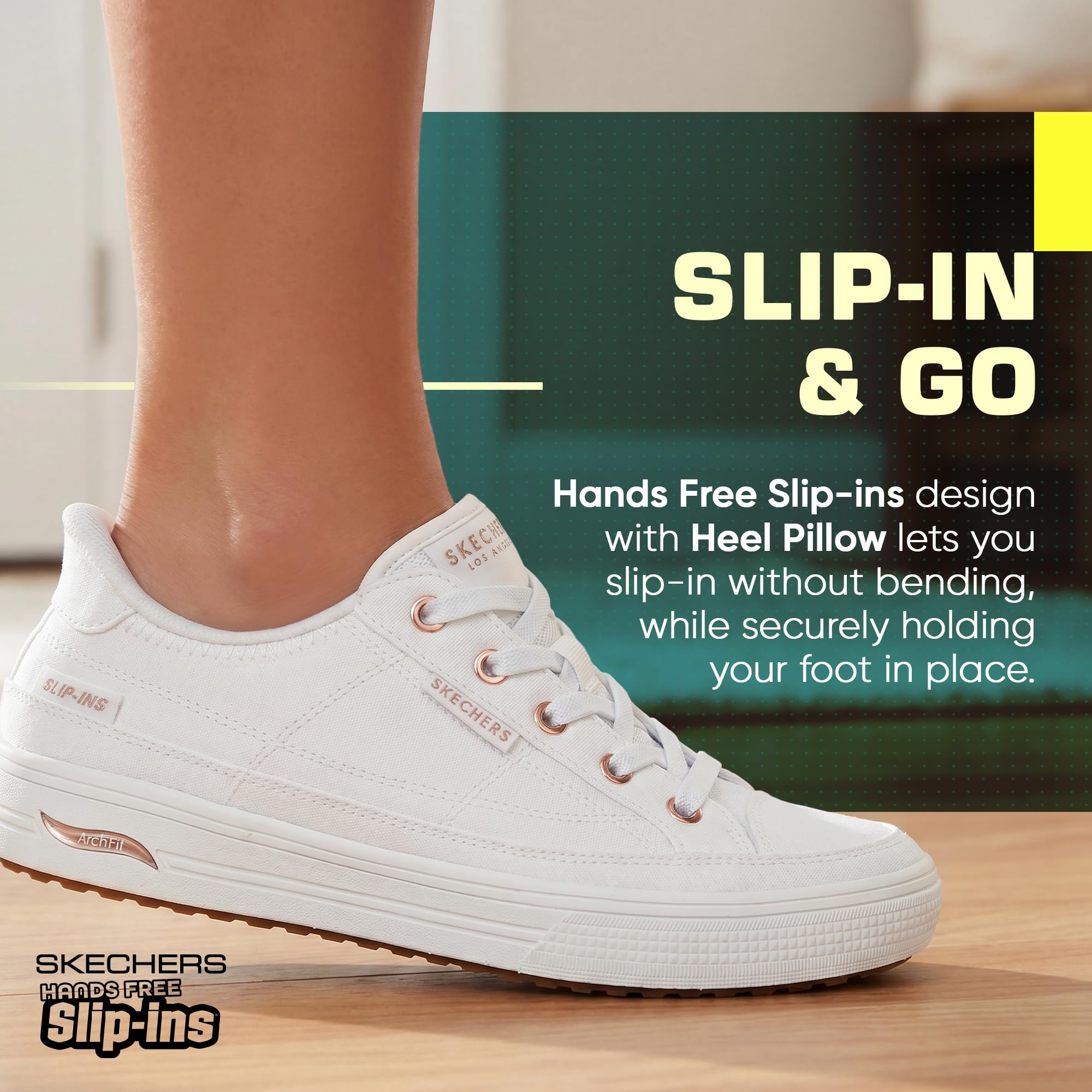 Skechers Arcade-See Ya There Slip-Ins für Damen – Bild 3